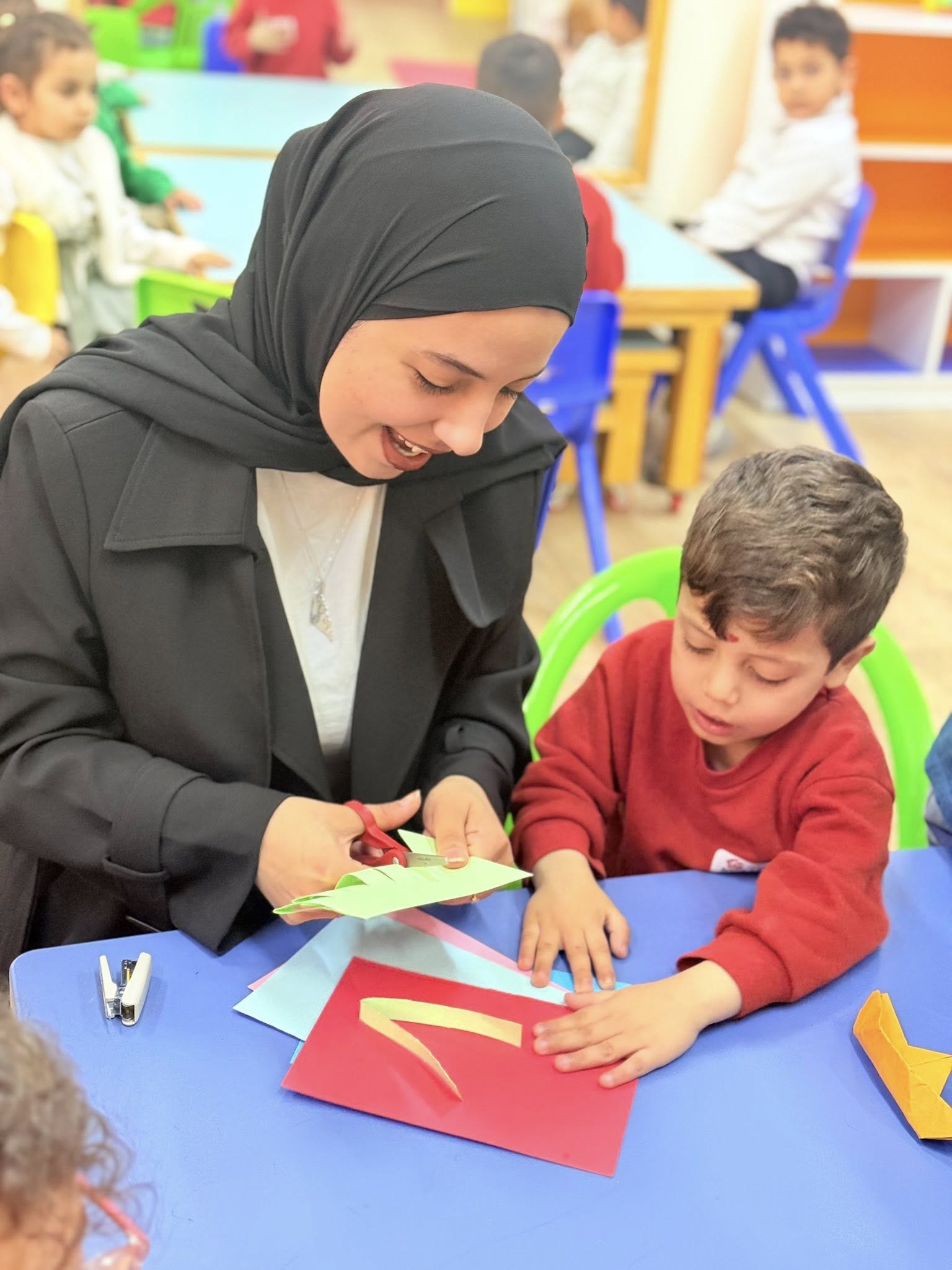 Al-Ahliyya University Students Bring Joy to Children Through Community Activities